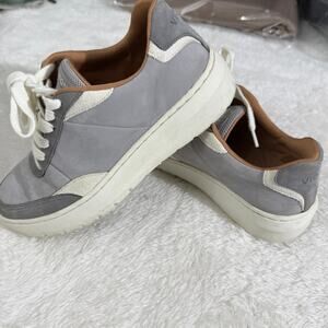 Vionic Elsa Lace-Up Sneakers Womens 6 Grey Preloved-Great Condition